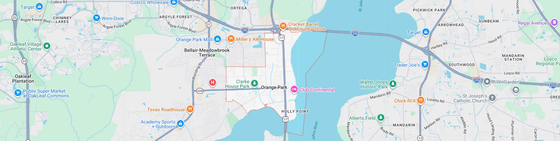 Orange Park Map